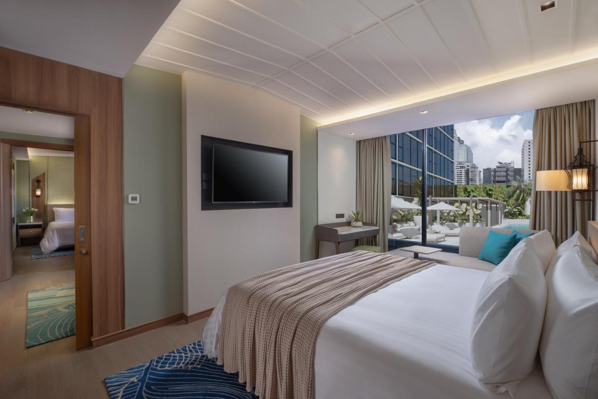 Nysa Hotel Bangkok Sukhumvit 11 Exterior foto A bedroom at the hotel