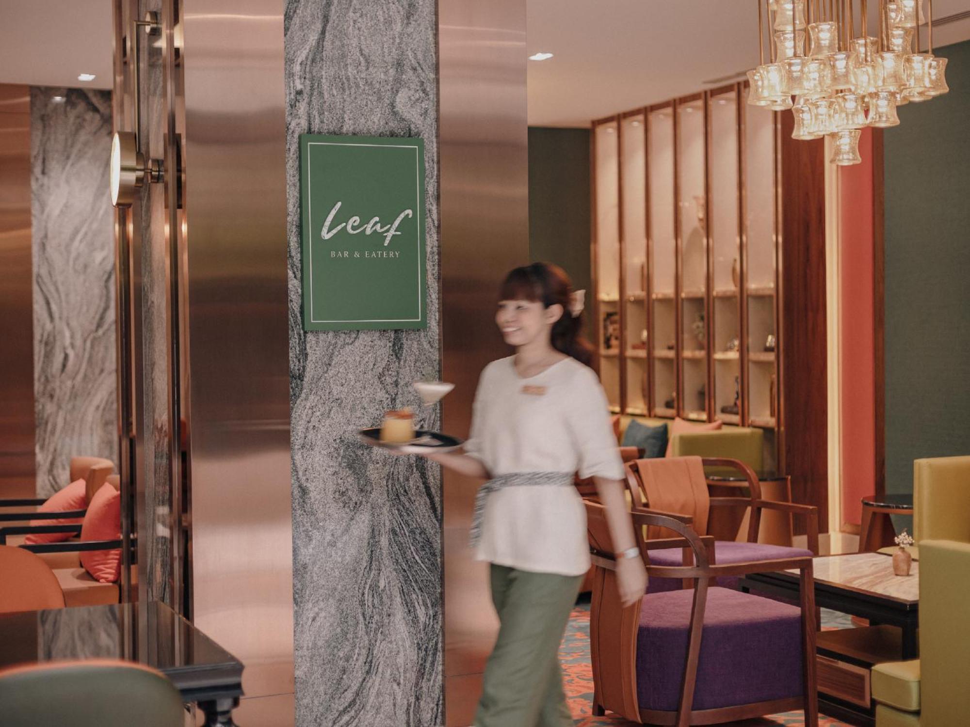 Nysa Hotel Bangkok Sukhumvit 11 Exterior foto Leaf Bar & Lounge